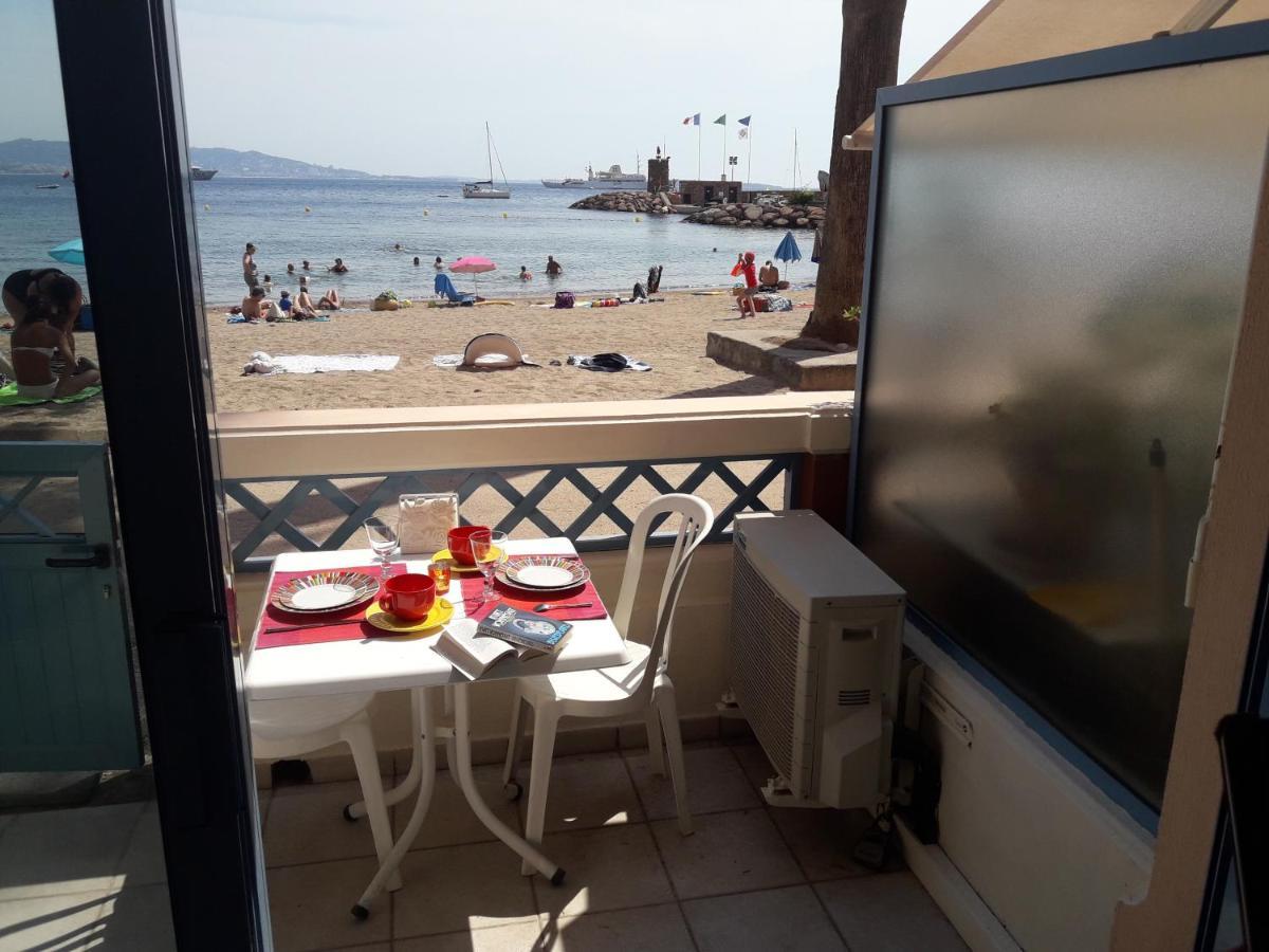 French Riviera 1 Bedroom On The Beach Facing Cannes Théoule-sur-Mer Exterior foto